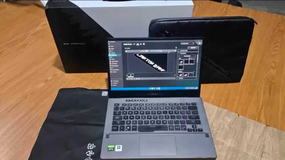 ASUS ZEPHYRUS ANIMARIX RYZEN 9 FULLSET BOX [RAM 16GB SSD 1TB RTX 2060]