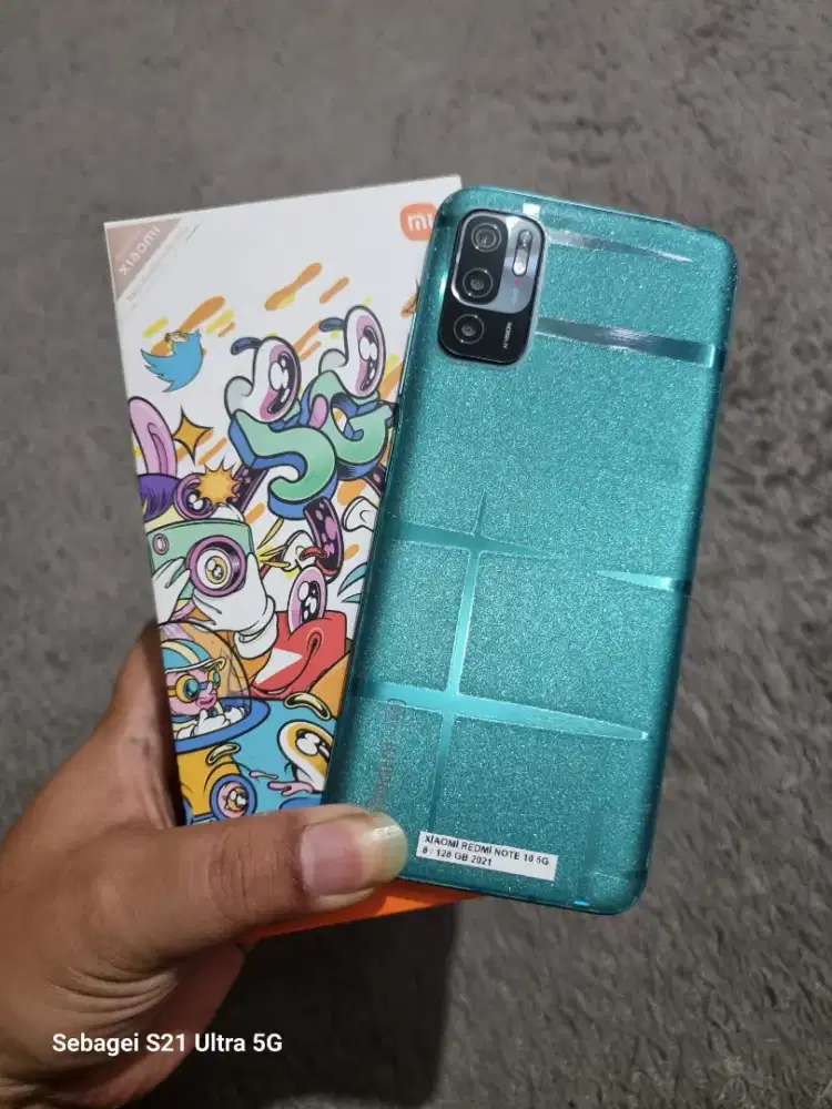 Xiaomi Redmi Note 10 5G 8+5/128GB Murah, Siap Pakai (Lokasi Cicaheum)