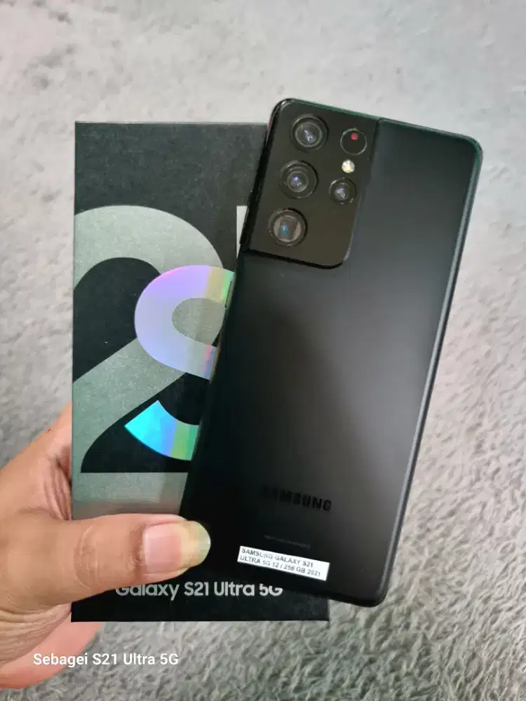 Samsung S21 Ultra 5G Ram 12+8/256GB Murah Siap Pakai (Lokasi Cicaheum)