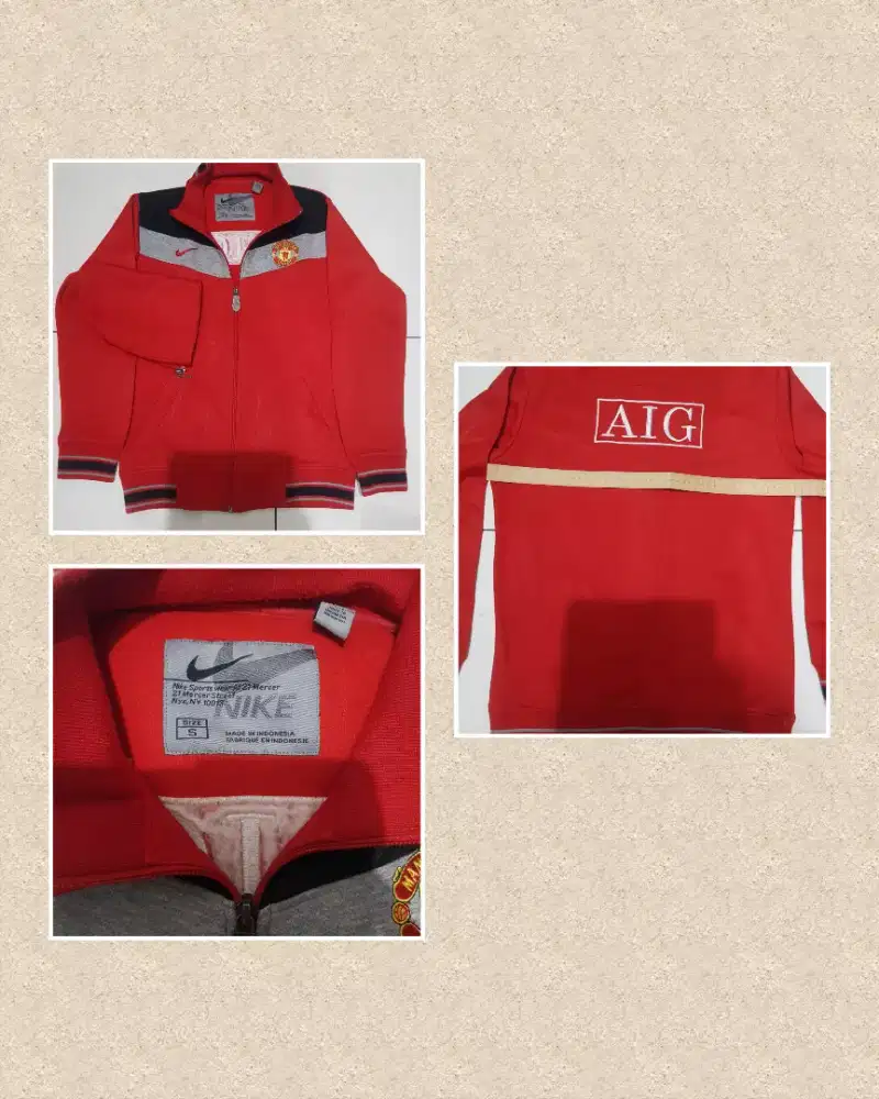Nike x Manchester United Vintage Track Top Jacket