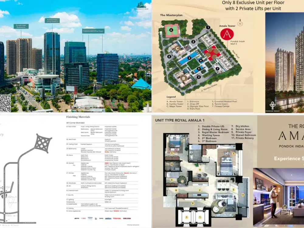 Metropolitan Kentjana Royale Amala Pondok Indah Jakarta Selatan (Experience 5 Star Living) - DP 1.8 M