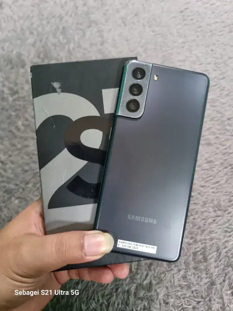 Samsung S21 5G NFC Ram 16GB 8+8/128GB Murah Siap Pake (Lok Cicaheum)