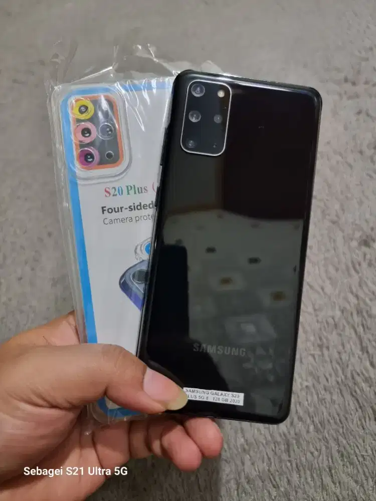Samsung S20 Plus NFC 16GB 8+8/128GB Murah Siap Pakai (Lokasi Cicaheum)
