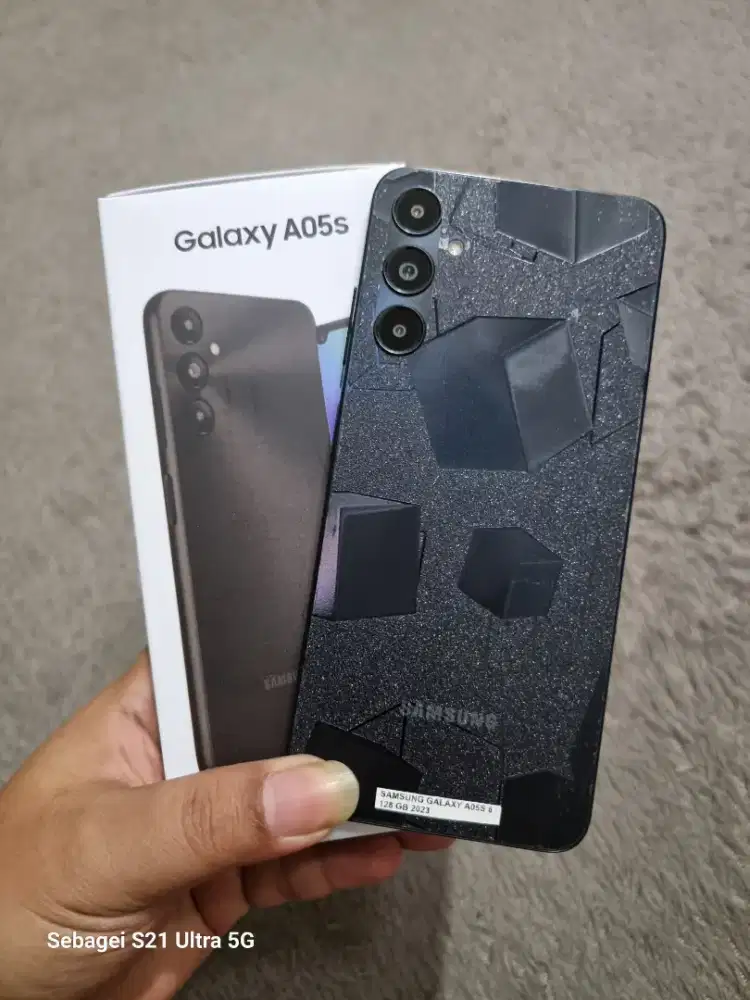 Samsung A05S 12GB 6+6/128GB Murah No Minus Siap Pake (Lokasi Cicaheum)