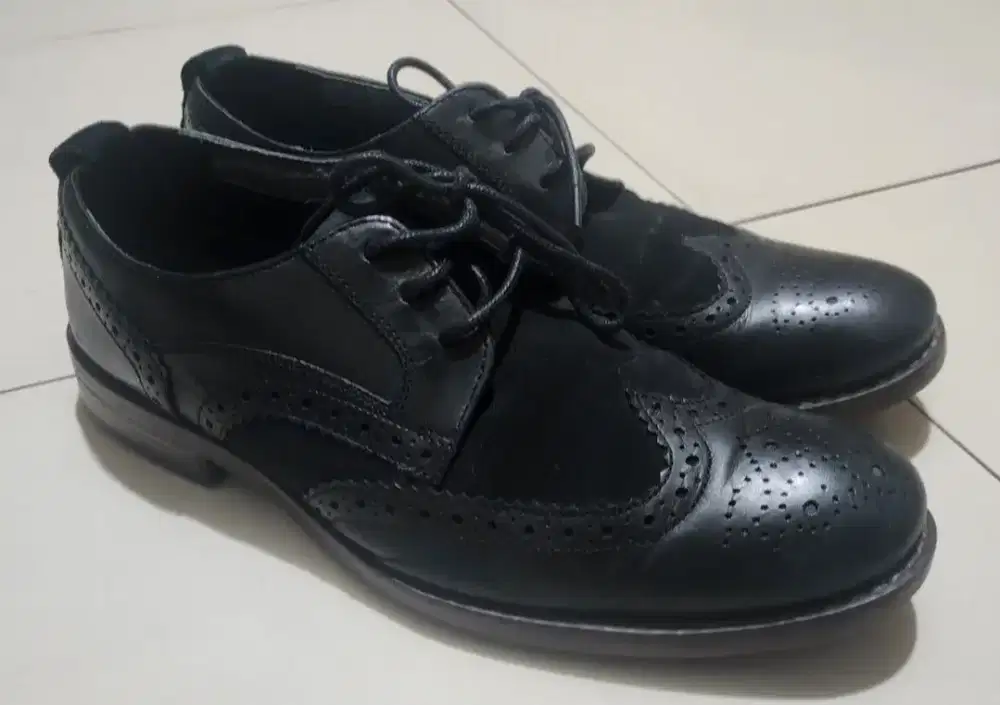 LEBARAN SALE Rockport Shoes Suede - Leather Black