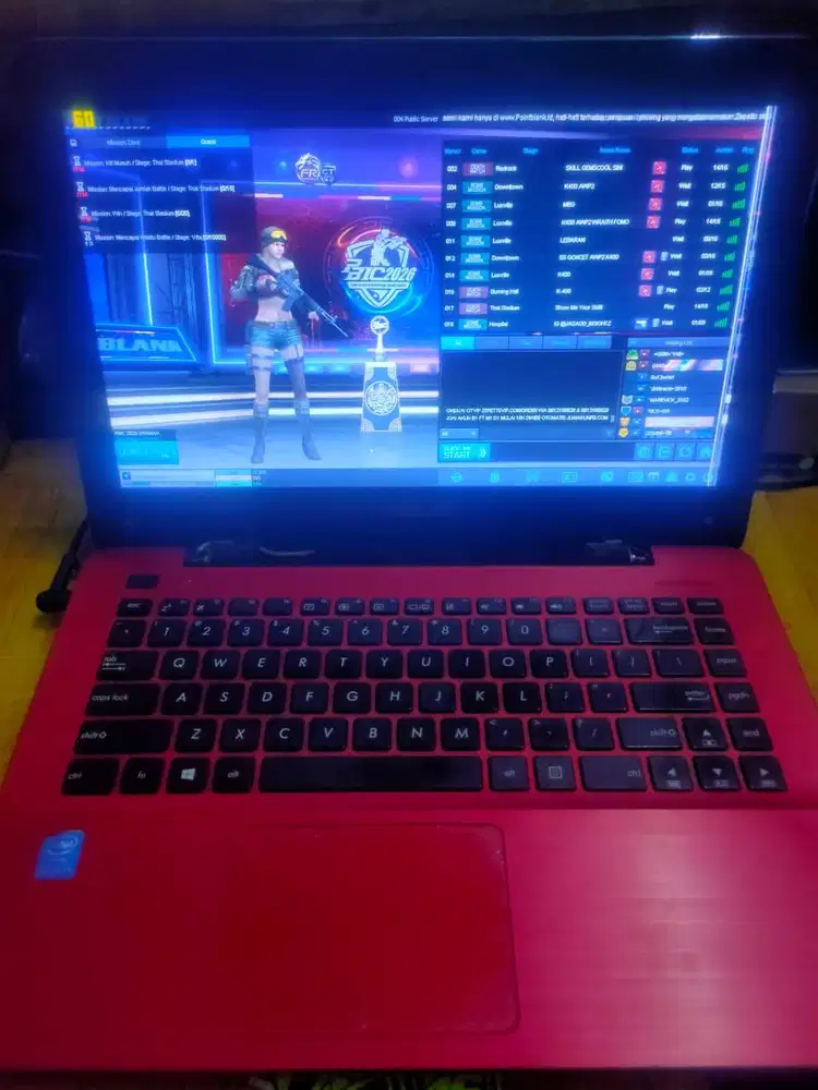 LAPTOP ASUS A455L i3-4005U RAM 6GB HDD 500GB