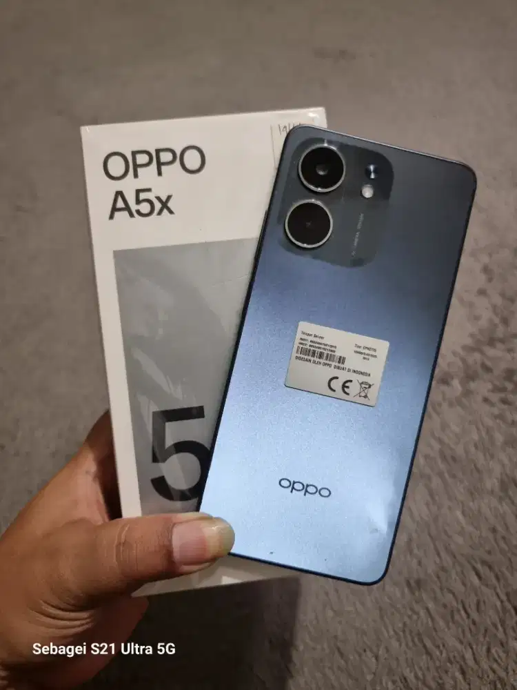 Oppo A5X 8GB 4+4/128GB Murah, Siap Pakai (Lokasi Cicaheum) Dibaca