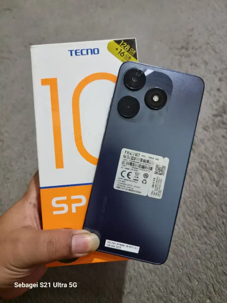 Tecno Spark 10 NFC 16GB 8+8/128GB Murah, No Minus (Lokasi Cicaheum)