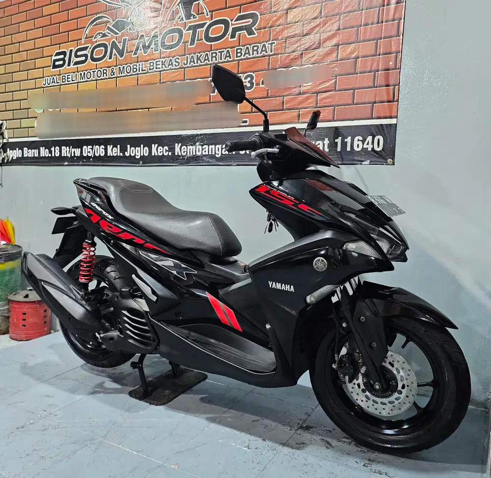 Seperti baru! YAMAHA AEROX OLD 155 vva 2017 pajak panjang R