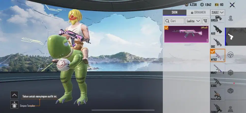 AKUN PUBG BERYL UPGRADE LEVEL 1 tinggal lanjutin