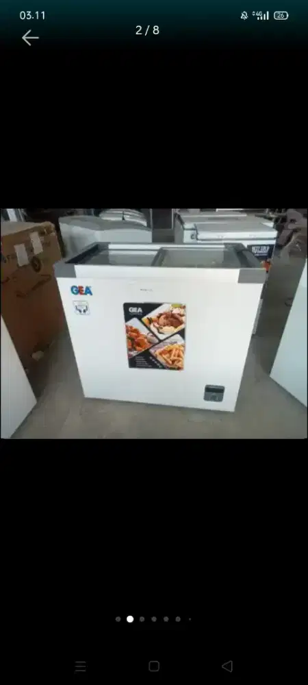 Freezer GEA 210liter
