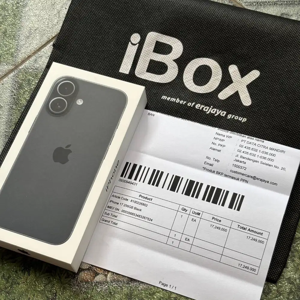 iPhone 17 256 iBox Black NEW
