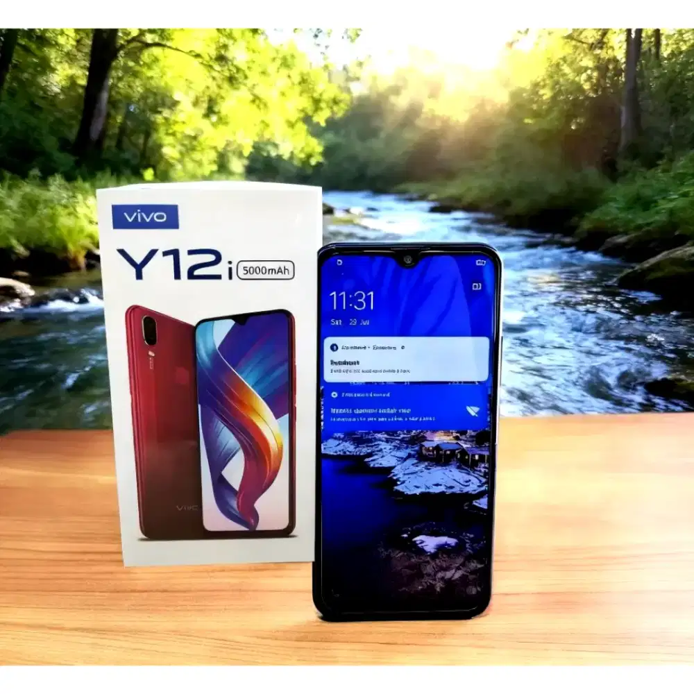 Vivo Y12i RAM 3/32GB Fullset - Kondisi Jujur, No Minus, Baterai Awet