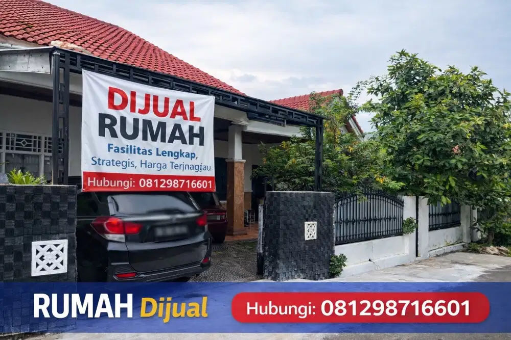 Rumah di Jual di Pusat Kota Bandar Lampung (Bebas Banjir)