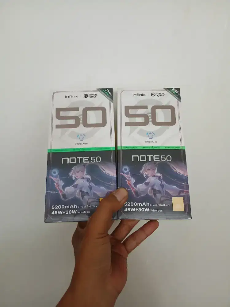 ( fast respon WA ) Infinix Note 50 8+8/256 Garansi resmi 1thn