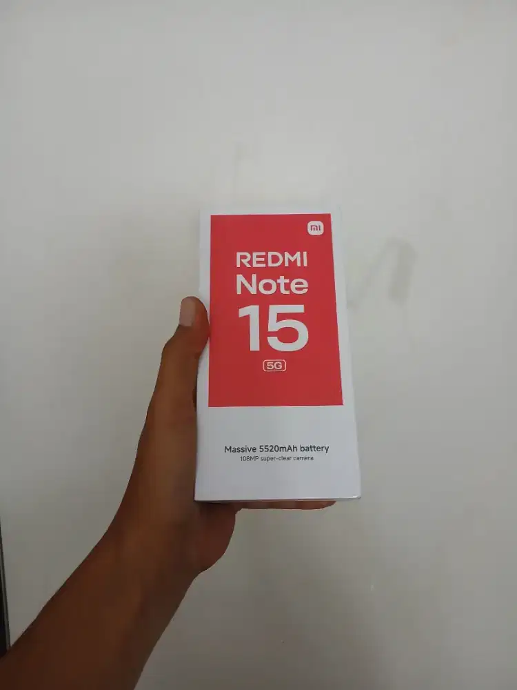 ( Fast respon WA ) Xiaomi Redmi Note 15 5G 8/256 Garansi resmi 15bln