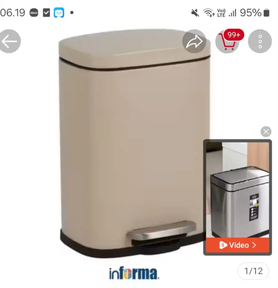 Tong sampah estetik informa