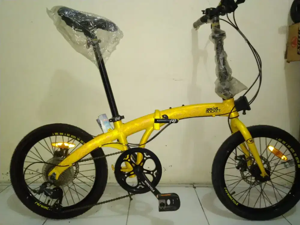 Sepeda lipat wim cycle pocket rocket, 20