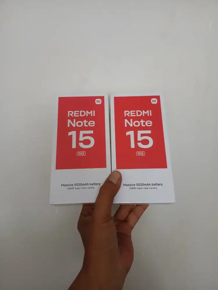 ( Fast respon WA ) Xiaomi Redmi Note 15 5G 12/512 Garansi resmi 15bln