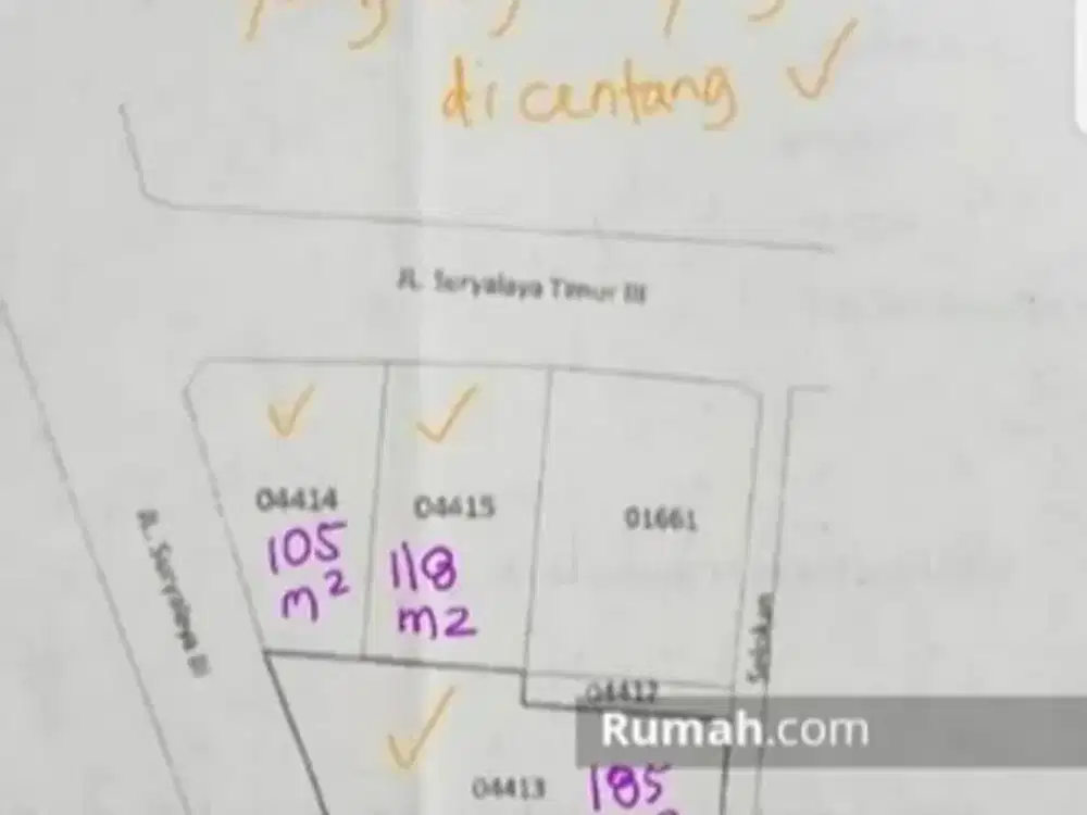 Dijual Tanah Bagus di Suryalaya