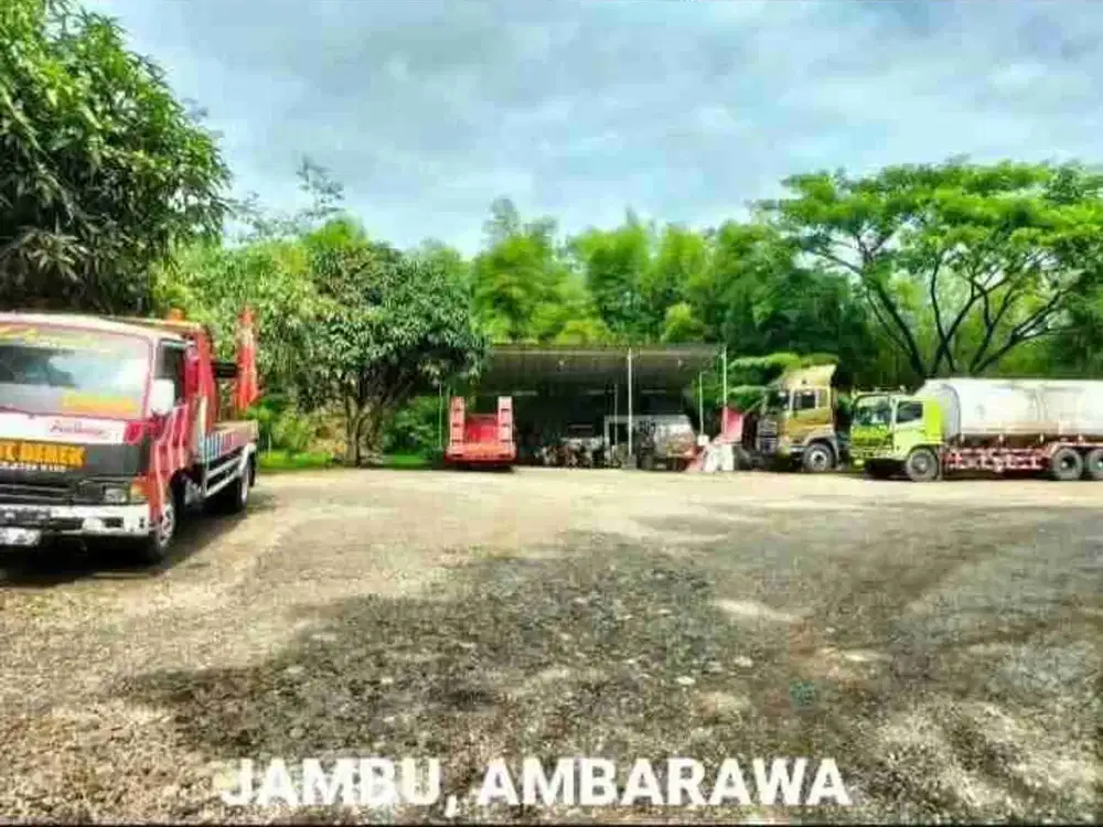 DIJUAL TANAH PINGGIR JALAN RAYA SEMARANG - JOGJA, TANAH 2,5HA DI JAMBU AMBARAWA