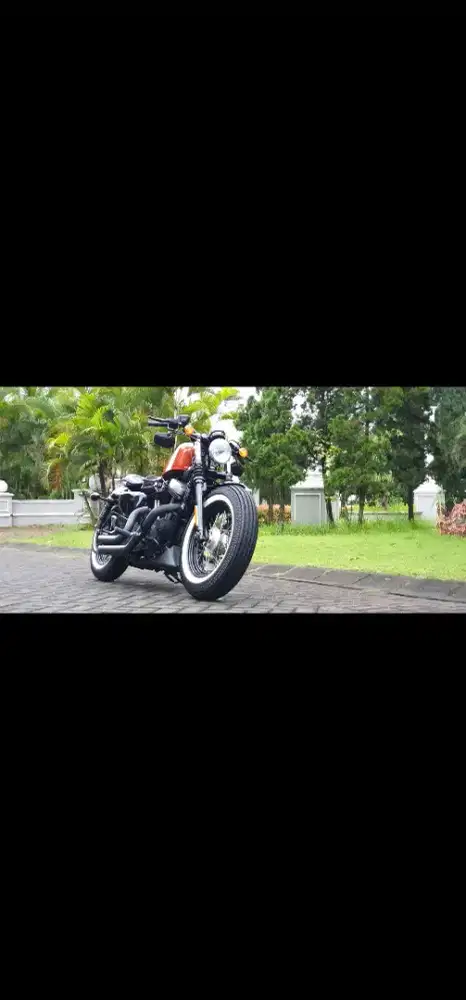 Harley Davidson Sportster 48 thn 2016 km 2 rb asli full aksesories