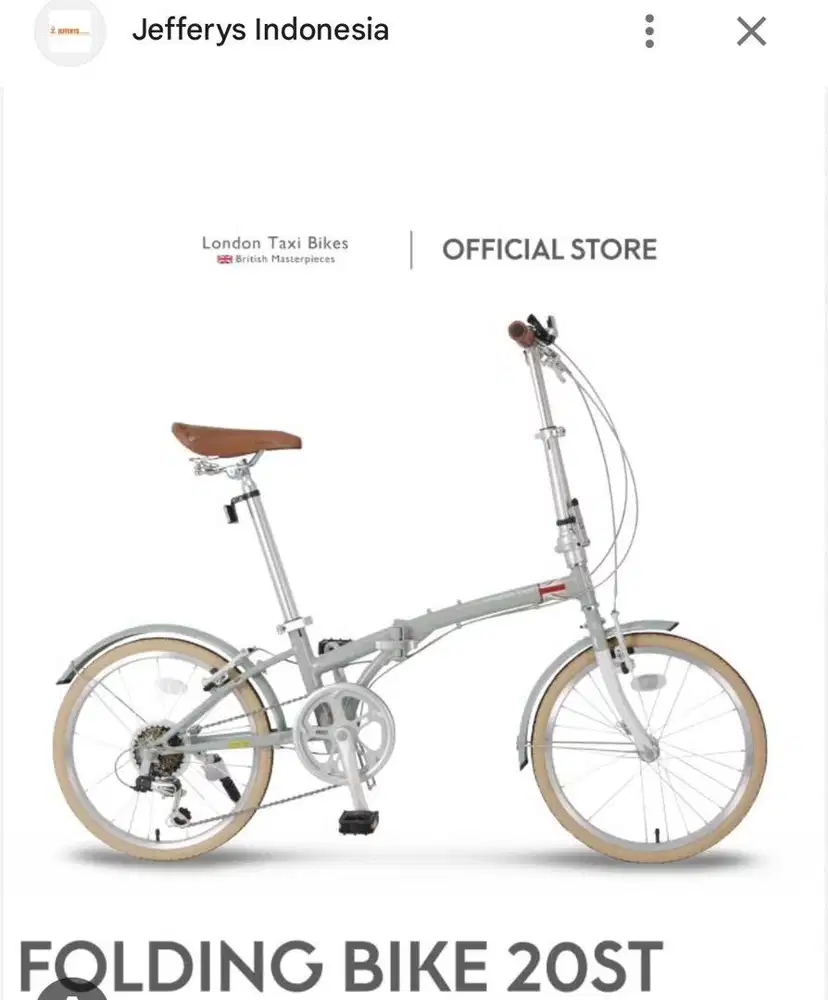 Sepeda Lipat - Jefferys London