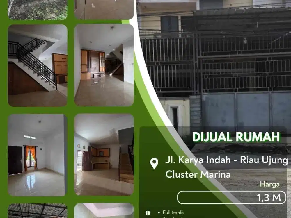 Dijual Rumah Jalan Karya Indah Pekanbaru Kota Siap Huni!