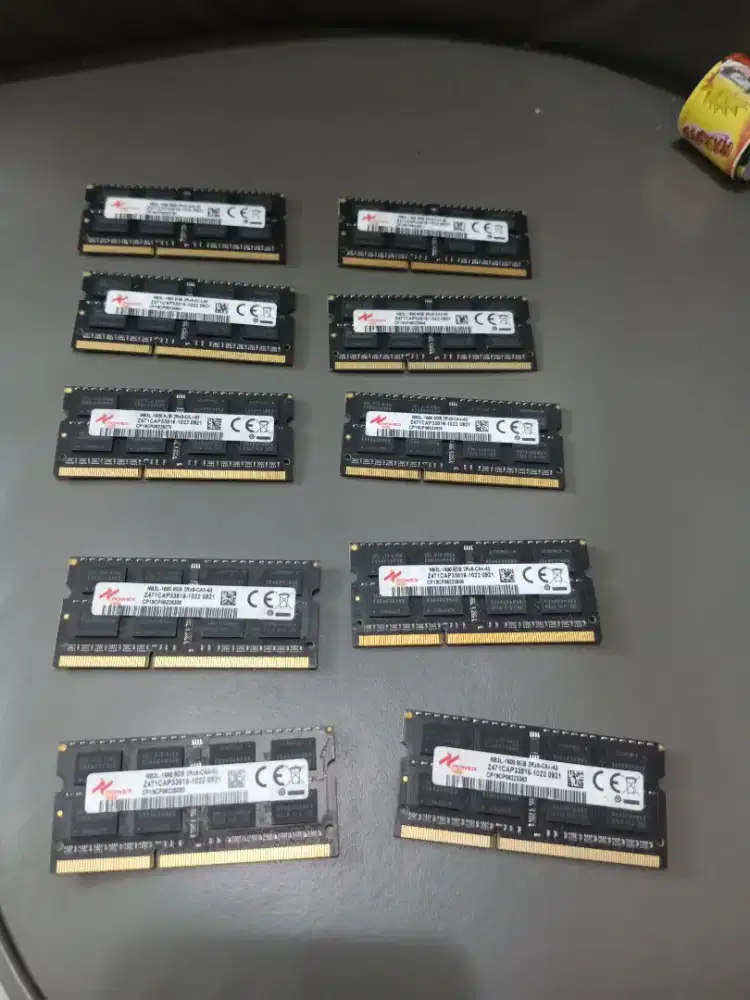 RAM Laptop DDR3L 8GB Kondisi Normal Tinggal Pakai