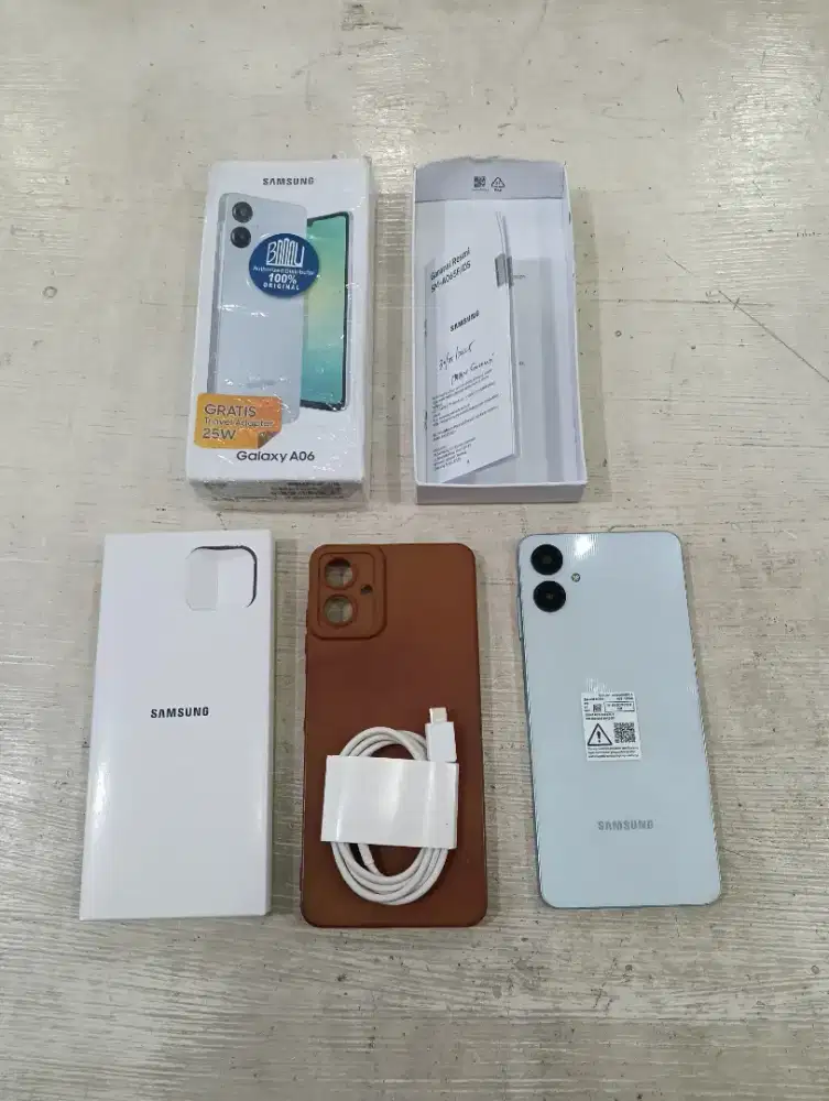 Samsung Galaxy A06 4/128 seken siap pakai