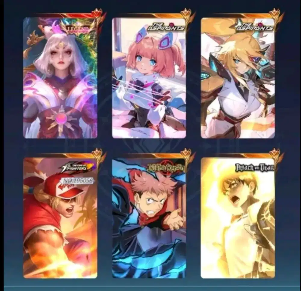 Akun Mobile Legend Full Skin Legend dan Skin Collector Terbaru