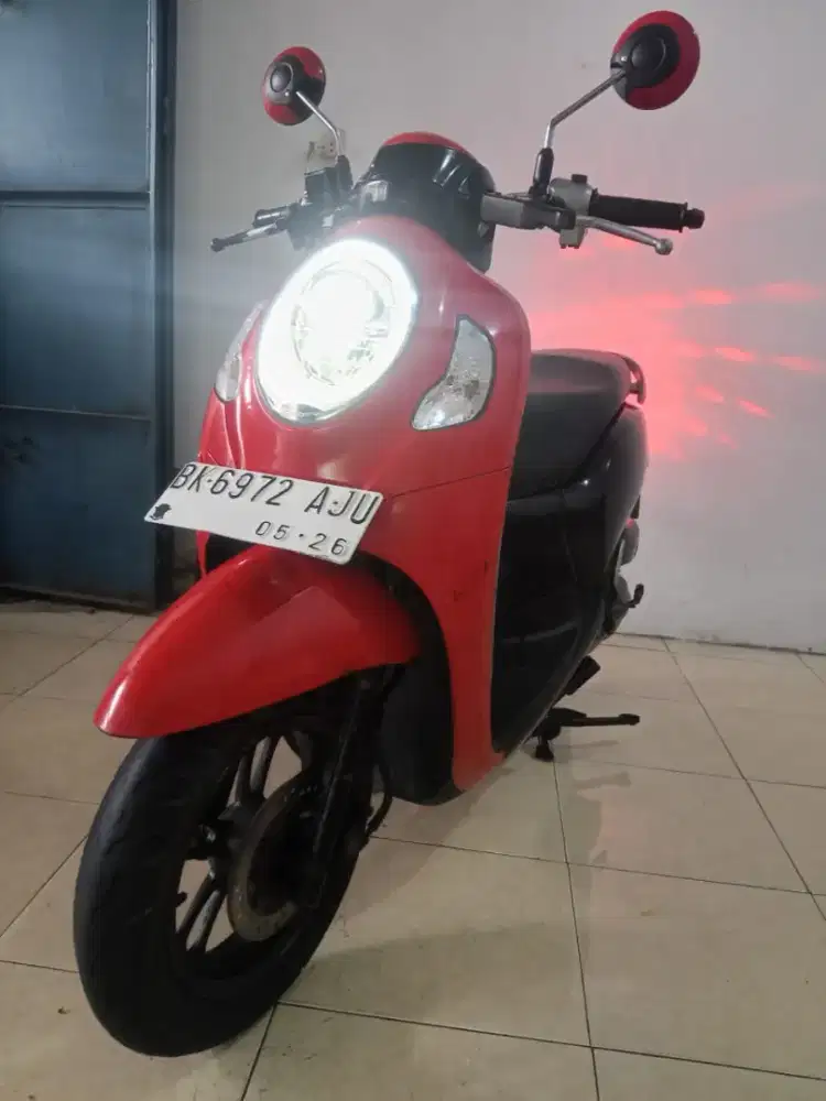 Scoopy Sporty 2021 Plat Medan Surat lengkap+Hidup.mesin sehat X