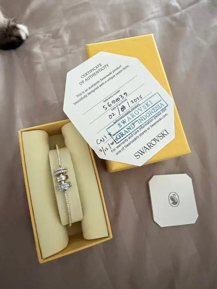 Gelang swarovski 100% original with box