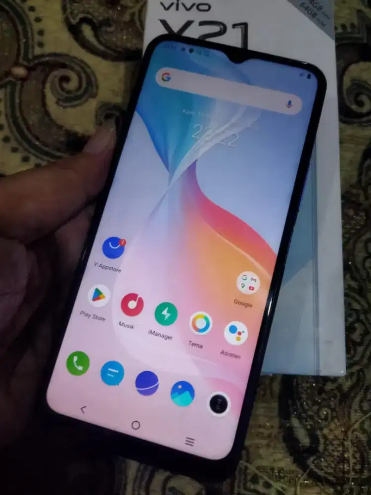 Vivo y21.. 4+1/64.. Hrg murrah ja maseeh
