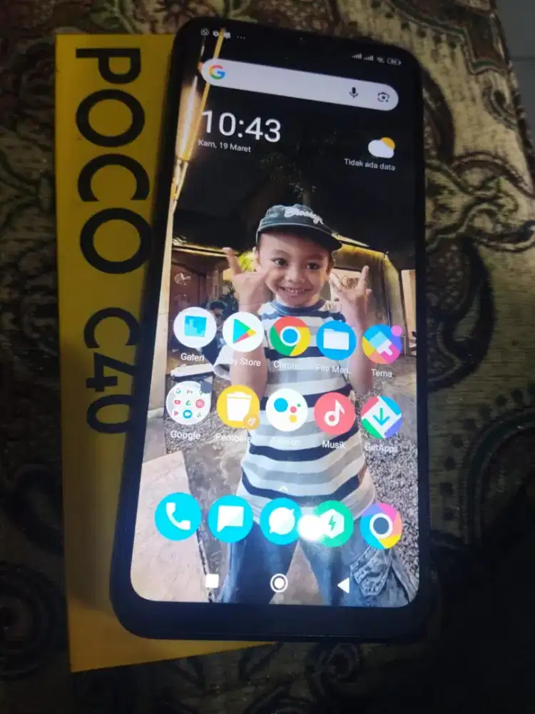 Poco c40.. 3/32.. Fulset retak tipissss murrah