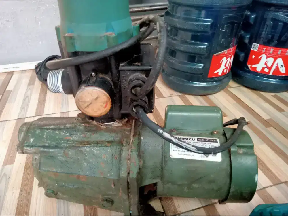 Pompa Air Semi Jet Shimizu JET-108 BIT + Otomatis APC San-Ei