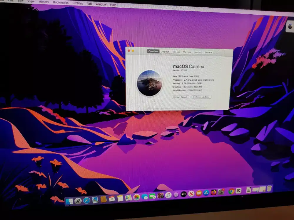 Imac late 2013 21,5 inch
