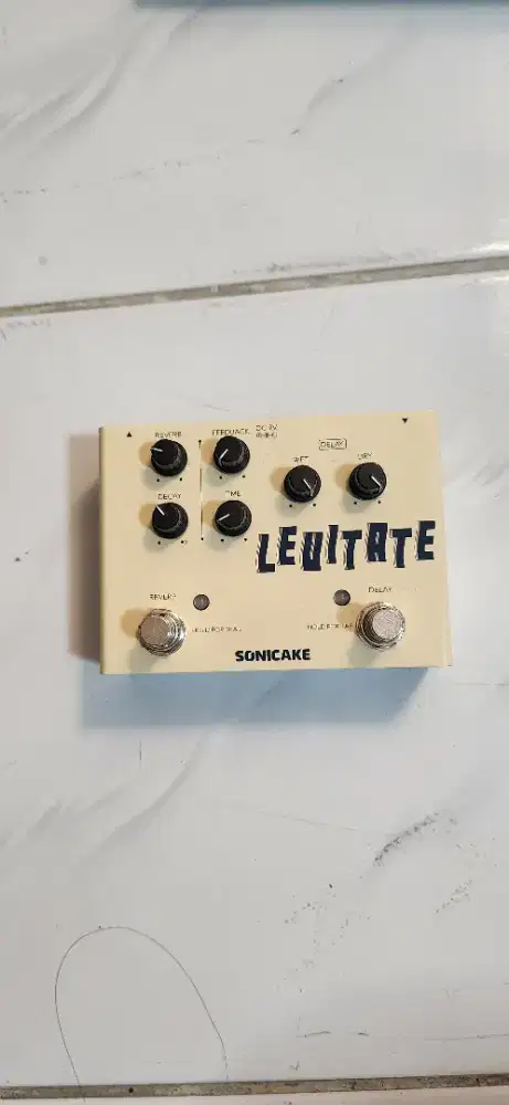 Efek gitar delay reverb 2 in 1 sonicake levitate