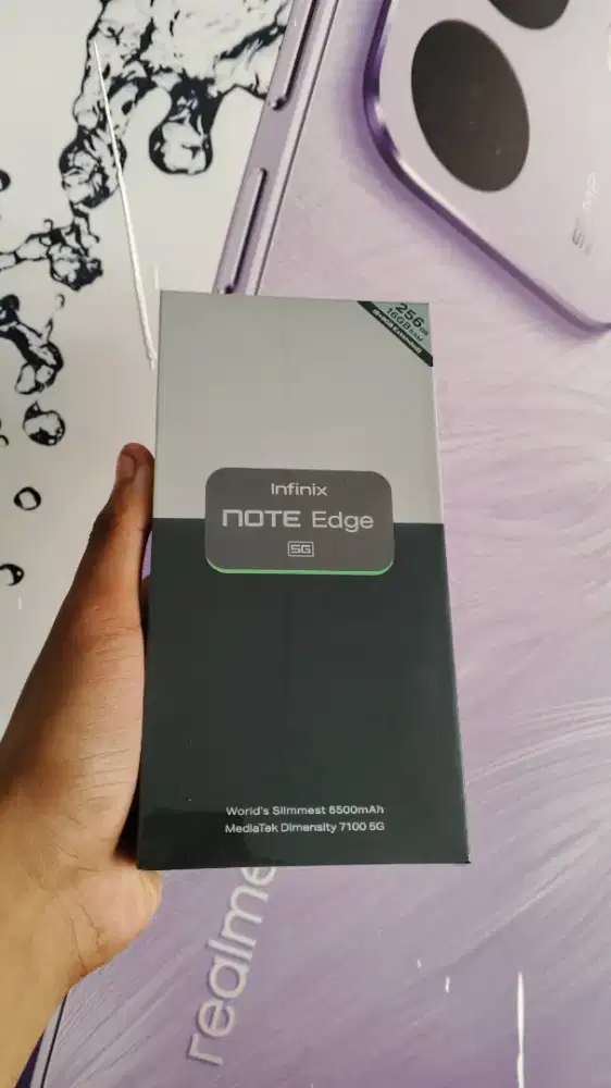 Infinix Note Edge 8/256 Titanium [Baru, Garansi Resmi 1 Tahun]