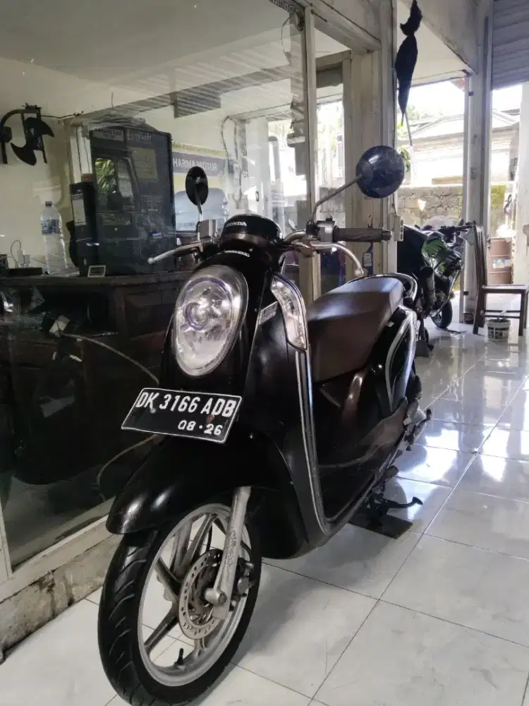 Honda Scoopy Fi tahun 2016 pajak hidup surat lengkap