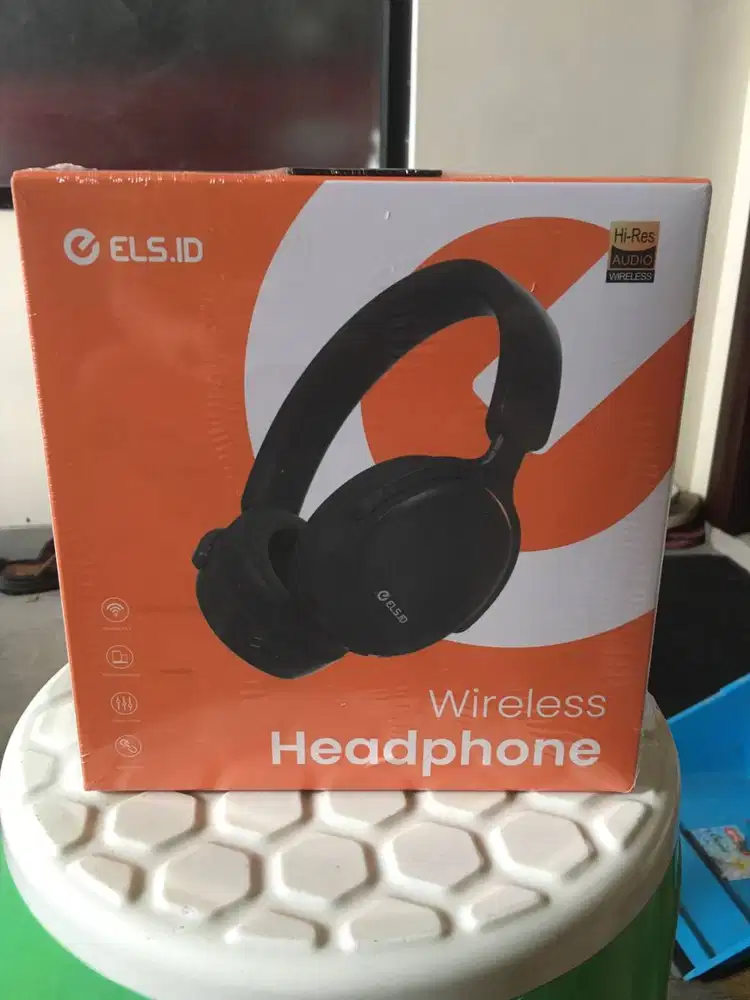 ELS.ID Wireless Headphone - Hi-Res Audio (Hitam)