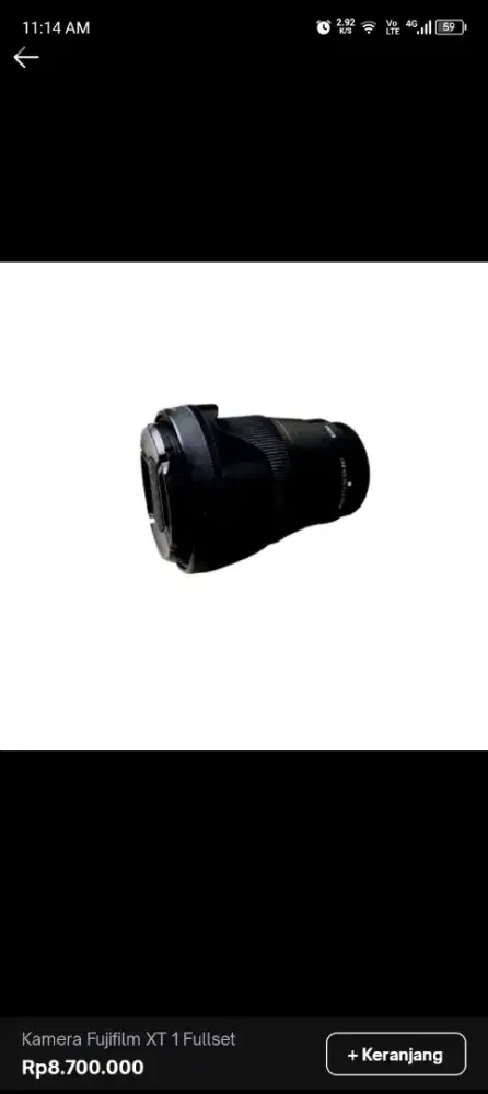 Lensa Sigma 16mm f1. 4