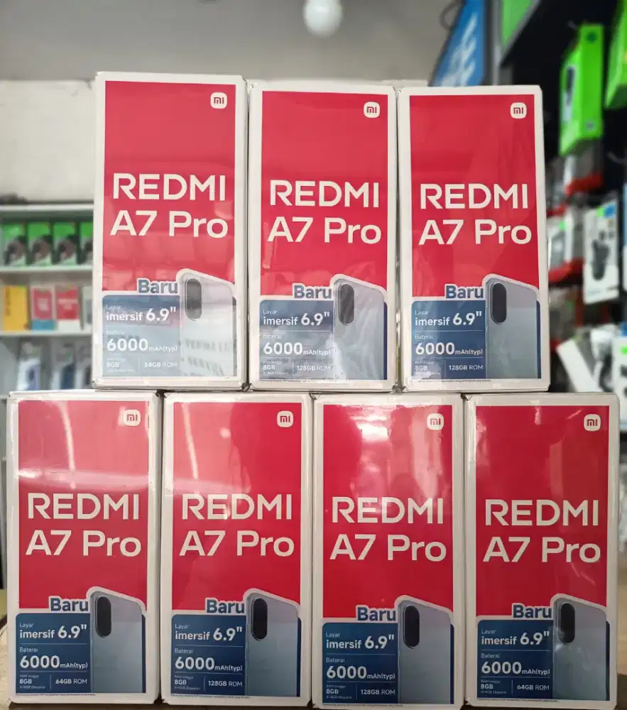 REDMI A7 PRO RAM 4/128 GB GARANSI RESMI