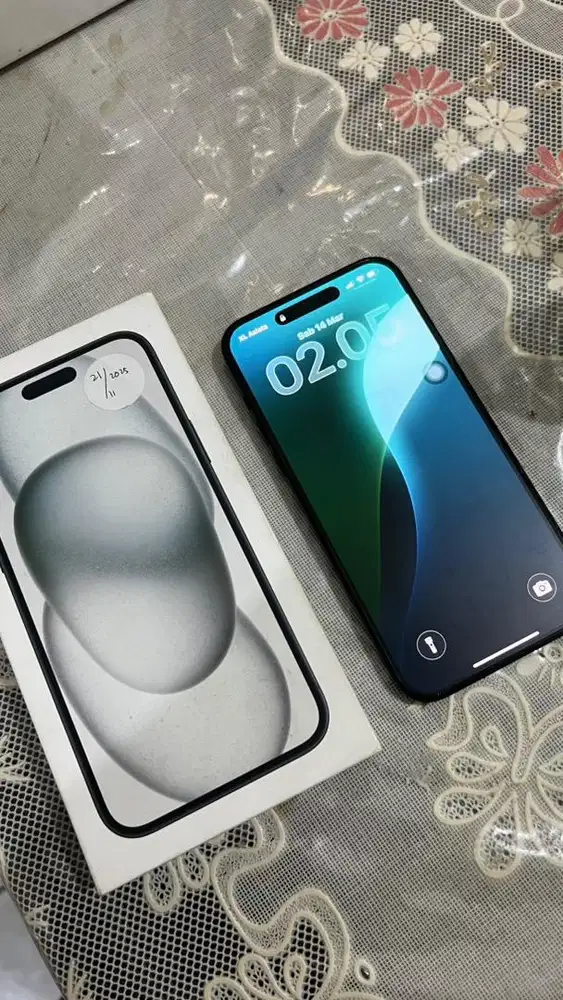 Jual Iphone 15 plus (garansi 11 bulan)