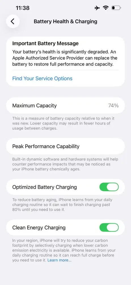 Iphone 13 Pro Max Putih 128GB ex Ibox BH 74