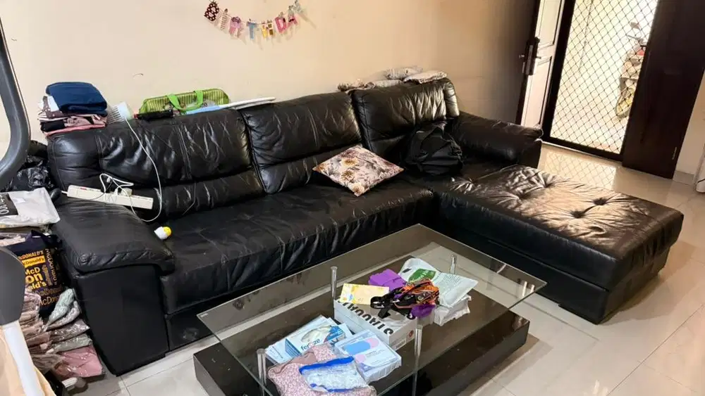 Sofa cellini L leather