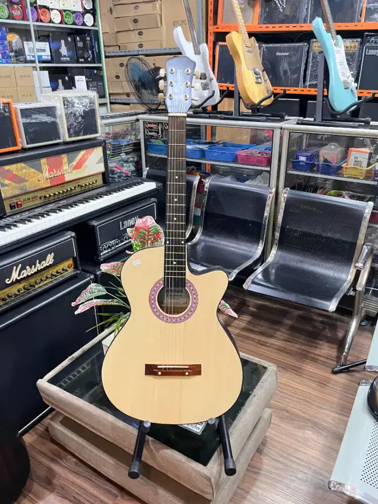 Gitar akustik quenchless pemula toko alat musik elektrik