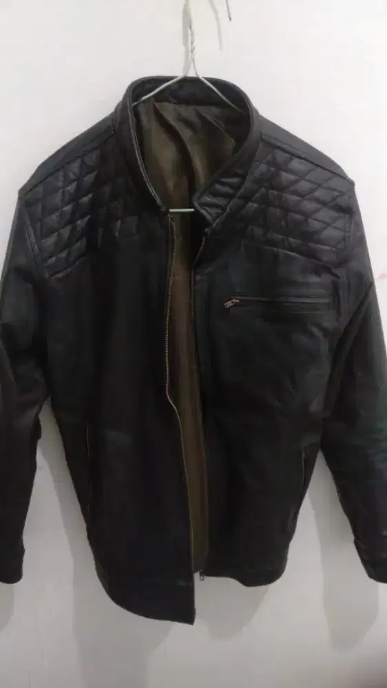 Jaket kulit size m