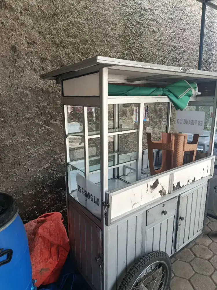 Gerobak Alumunium dijual