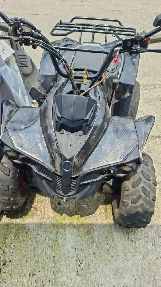 ATV 125 cc hitam